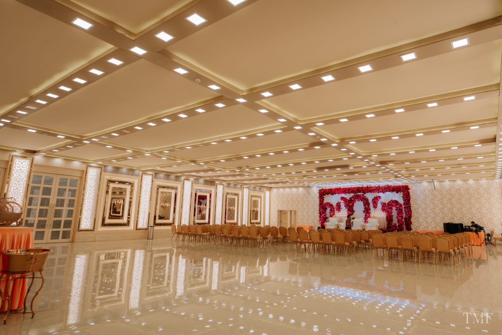 Luxury marriage hall interior Thane West
