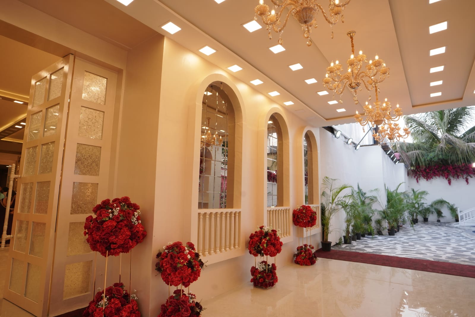 Cinematic venue lighting Banquet Hall Images Thane